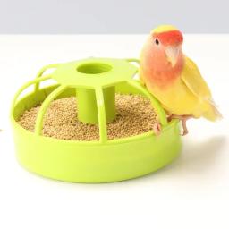 Alimentador automático de grande capacidade, alimento aquático para pássaros de estimação, papagaios, estorninhos, galinhas, hamsters, acessórios alimentadores de pássaros, 1pc - Image 2