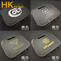 ABS Tactical Glock Pistol Suitcase Segurança Armazenamento Caixa de transporte para GLOCK Kublai Hunting Gun Acessórios Safety Storage Hard Case - Image 1