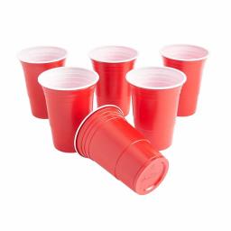 Copo plástico do suco, fontes do partido do agregado familiar, jogos do evento e do restaurante, pongue de cerveja, 450ml, 50 PCes pelo grupo - Image 4