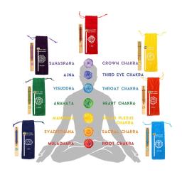 Percussão instrumentos mão sinos, colorido Chime Bell para meditação, Yoga Chakra, diapason, único som Stick, profissional - Image 4
