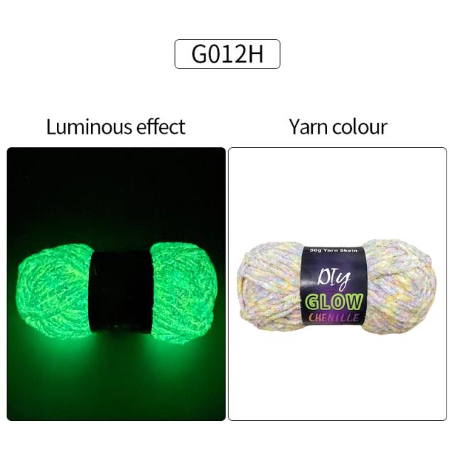 Fio Luminoso Chenille para Artesanato: Ideal para Presentes de Festival e Projetos DIY Exclusivos