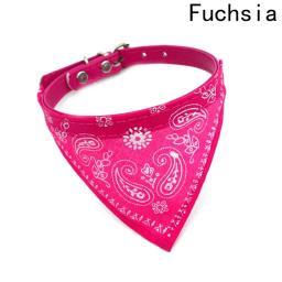Lenço ajustável do pescoço do animal de estimação do plutônio do colar da bandana do gato e do cão com lenço impresso do triângulo - Image 6