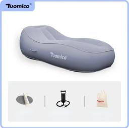 Colchão inflável automático ao ar livre, Camping cama de dormir, sofá de praia portátil, lancheira, almofada do agregado familiar, carro reclinável - Image 6