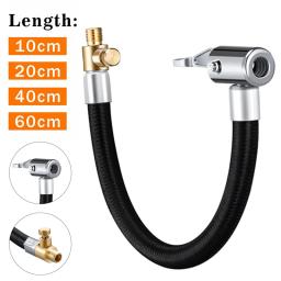 Pneu do carro inflator mangueira bomba de ar extensão tubo adaptador pode ser deflacionado mandril de ar bloqueio para motocicleta bicicleta pneu tubos infláveis - Image 1