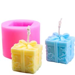 Nova vela 3d moldes de cera de soja molde de silicone aromaterapia gipsita presente de natal vela diy molde de vela artesanal sabão molde - Image 2