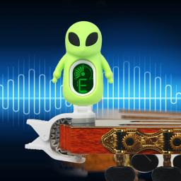 Afinador de guitarra alienígena SWIFF, afinador de guitarra de qualidade, afinador de baixo de cavaquinho, afinador de guitarra eléctrica, acessórios de guitarra A71 - Image 6