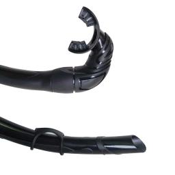 Roll Up Silicone Snorkel, Natação Swim Snorkel com fivela suspensa, Tubo de respiração confortável para mergulho - Image 2