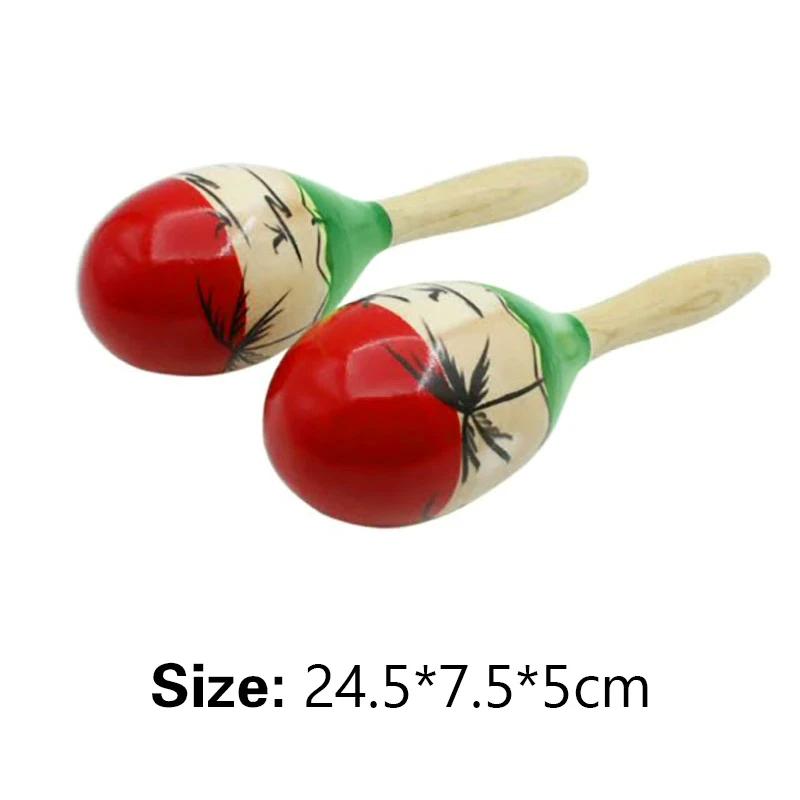 Martelo De Areia De Madeira Com Coqueiro Mão Shake, Instrumento De Percussão Pequeno, Canção Folk - Image 1