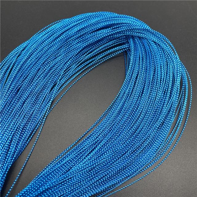 Fio de Nylon 0,8mm para Macramê: 100 Metros de Cordão para Pulseiras, Borlas e Decoração de Natal DIY