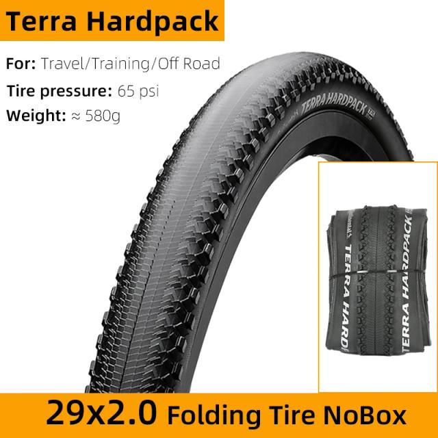 Continental Terra Hardpack Pneu de Cascalho Tubeless Ready 27.5/29x2.0