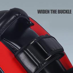 1 pçs couro do plutônio boxe alvo mão pé kicking almofada saco para muay thai taekwondo mma artes marciais treinamento equipamentos de fitness - Image 4