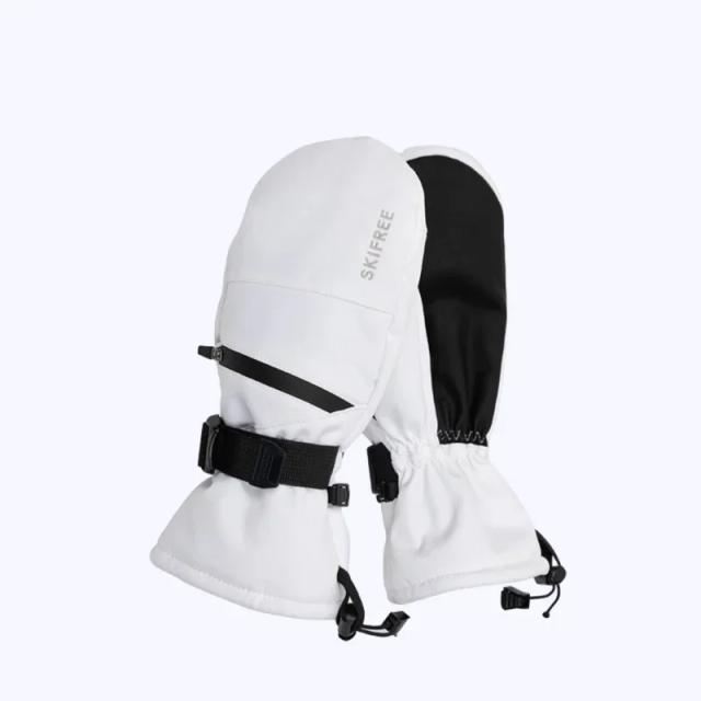 Luvas térmicas impermeáveis espessadas Skifre para esqui e snowboard - quentes para homens e mulheres no inverno