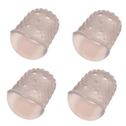 4 Pçs/conjunto Silicone Guitarra Protetores de dedos Ventilado Design Antiderrapante Dedo Guards Jogando Piano Ukulele Instrumento Musical - Image 5