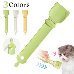 Orelhas De Gato Tira Espremer Colher, Líquido Snack Alimentação, Espremedor De Alimentos, Nenhum Resíduo, Pet Shop - Image 2
