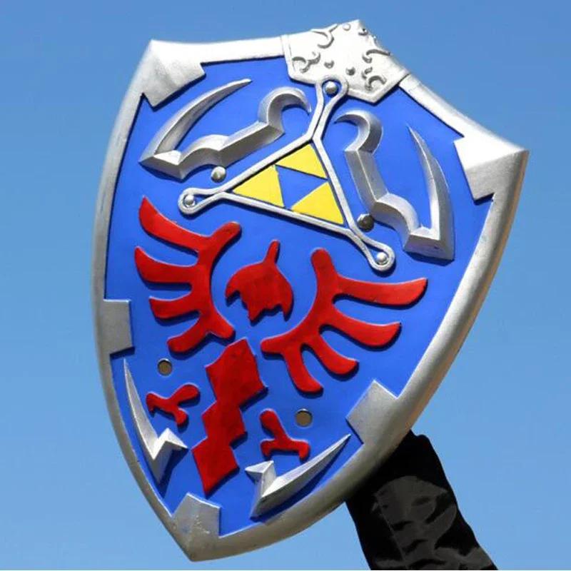 Guerreiro medieval Real Guarda Escudo do Coração, 1:1 Cosplay Arma Prop, Jogo de filme, Anime Role Play, Halloween Link Cos Presente, PU, Coração - Image 1