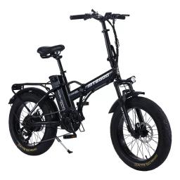 Bicicleta elétrica dobrável para adultos, longo alcance, bateria dupla, E-Bike, pneu gordo, moto, 20 em, 350W, 500W, 1000W - Image 4