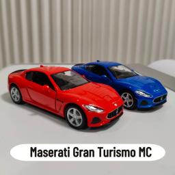 Maserati Gran Turismo Car Model, Mc Escala Metal Diecast, Arte Miniatura, Coleção De Veículos, Presente De Natal, Amigo Brinquedo, Escala 1:36 - Image 3