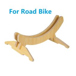 Madeira maciça Estacionamento Racks para MTB, Estrada Bicicleta, Mountain Bike Suporte, Suporte Retro, 700C - Image 5