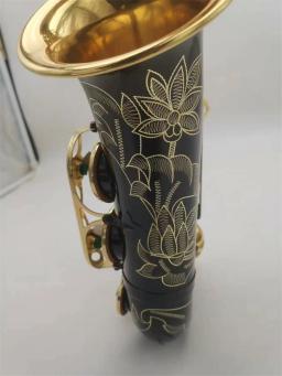 Saxofone Alto preto com Case Acessórios, Um em Um Modelo, E-Flat, Sax Profissional, Instrumento de Música, Novo, 82Z, Melhor Qualidade - Image 3