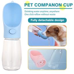Suprimentos portáteis de água potável para cães e gatos, Materiais de qualidade alimentar, Garrafas De Água Pet Ao Ar Livre, Pode ser pendurado - Image 1