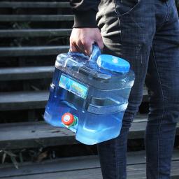 Portátil Camping Water Container, tanques de água pura, produto comestível, de grande capacidade com torneira, suprimentos ao ar livre, 7.5 L, 10 L, 15L - Image 3