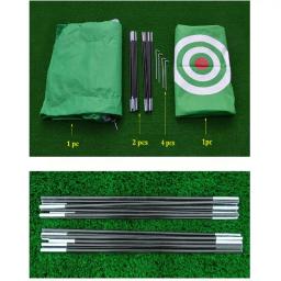 Gaiola de golfe portátil prática net equipamento de exercício treinamento instrutor do jardim golfe formação tenda de golfe para esportes ao ar livre indoor - Image 6
