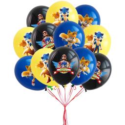 Anime Tema Látex Balão Set, Decorações de Festa de Aniversário, Brinquedos Suprimentos, Baby Shower, Menino e Menina, 12 ", 7-15Pcs - Image 5