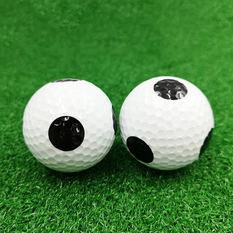 Kgolf simulador de golfe bola especial ponto preto bola de golfe distância profissional estrutura de camada dupla esportes fi... - Image 1