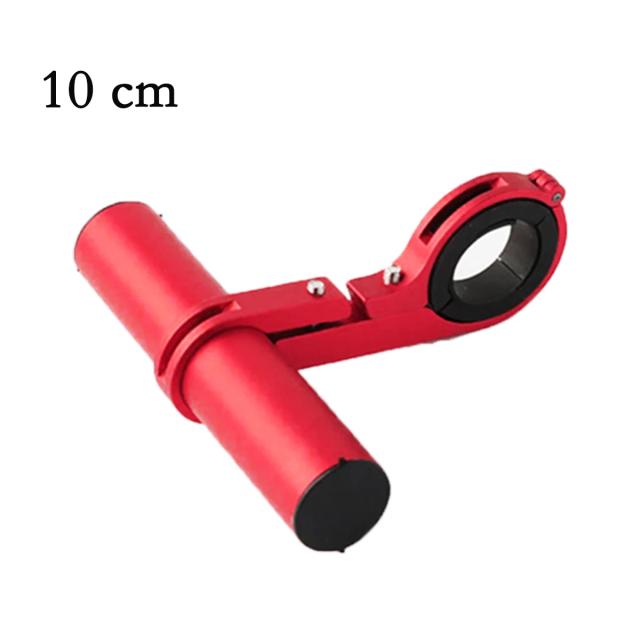Suporte de Bicicleta para Computador com Extensão e Adaptador de Lanterna - Acessórios Essenciais para MTB