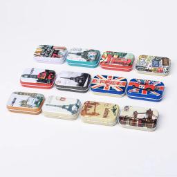 Mini Caixas De Lata, Caixa De Armazenamento De Metal, Pequenos Colecionáveis, Caixa De Embalagem Portátil, Recipiente De Doces E Jóias, Origanizador, 12 Pcs - Image 5