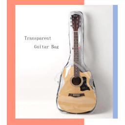 Saco De Transporte De Guitarra Transparente, Maleta, Peças De Mochila - Image 1