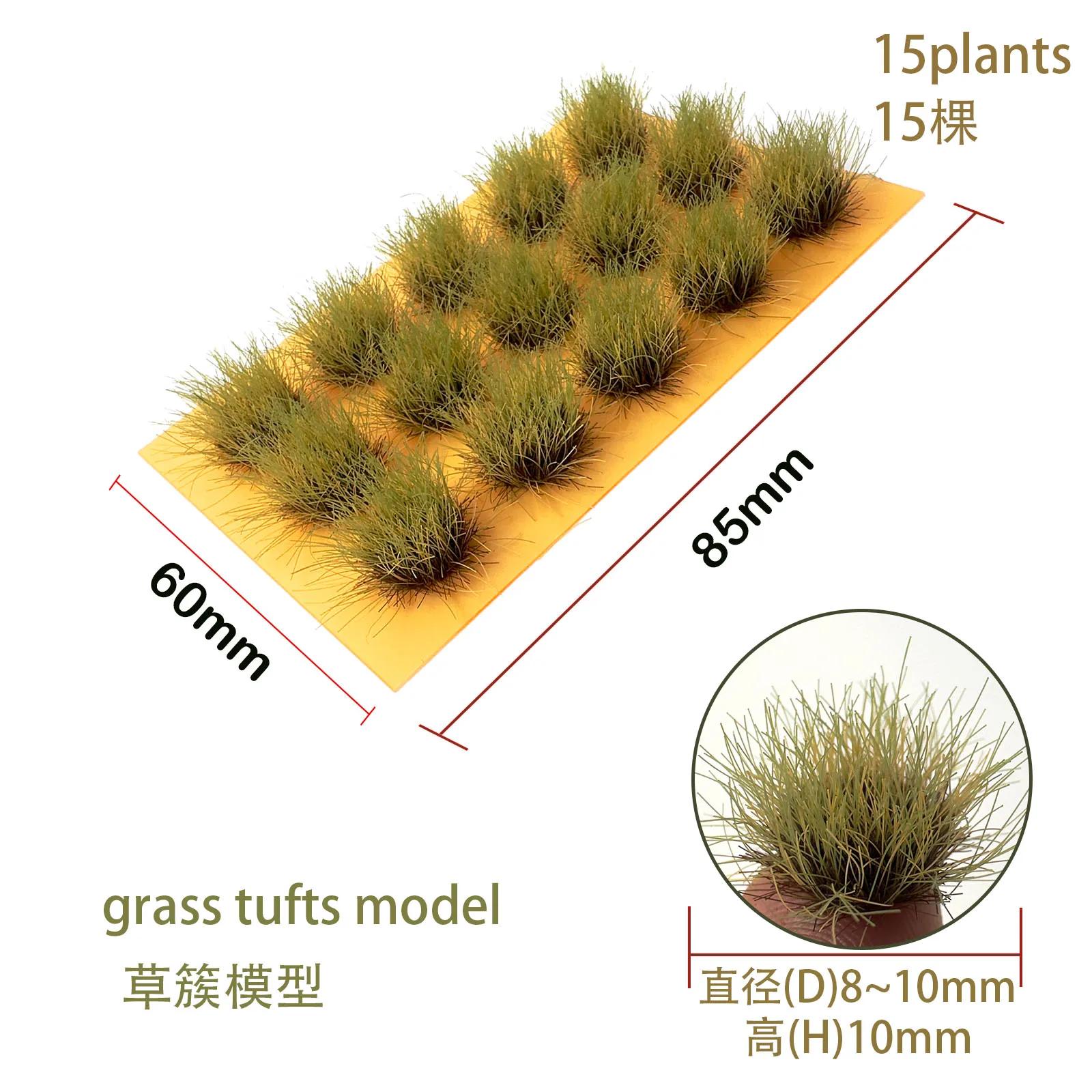 Miniatura Simulação Flower Grass Cluster, Modelo Militar, Construção de DIY, Jardim, Mesa de Areia, Cena Ho, Layout Materials, Diorama Kits - Image 1