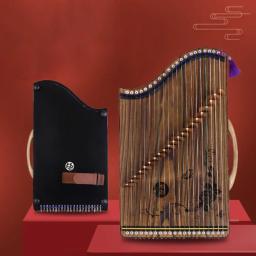 Harpa de madeira portátil para iniciantes, teclado de 21 cordas, instrumentos musicais tradicionais chineses, presente do nicho para crianças - Image 3