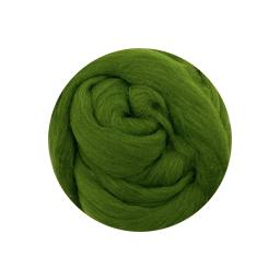 Fibra de feltro de lã verde, flor, árvore, grama, feltro, artesanal, fiação DIY, materiais artesanais, Natal, novo, 10g, 50g, 100g - Image 4