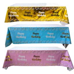 toalha de mesa descartável, adequada para reuniões de festas, decoração de festas de aniversário, especial à prova de óleo, à prova d'água - Image 6