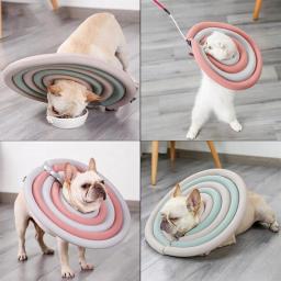 Colar Recuperação para Pet, Cone para Cachorro e Gato, Colar Recuperação de Boa Textura, Círculo Protetor - Image 1