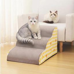 Escada de espuma de memória, rampa de cama, escada antiderrapante, 2 ou 3 passos, escadas para cães pequenos e gatos - Image 5