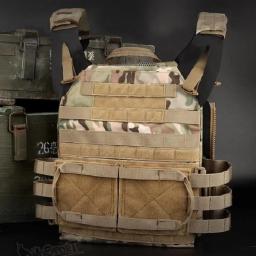 WoSporT 1000D Nylon Paintball Zip Molle Jump Plate Carrier Combat JPC 2.0 Colete VE-63 - Image 6