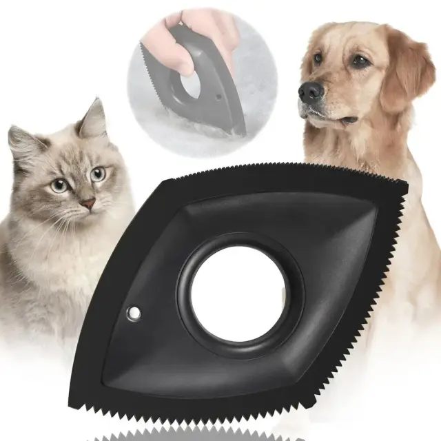 Escova Pet Hair Remover: Limpeza Eficiente de Sofás e Tapetes para Cães e Gatos