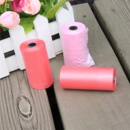 20 pces/sacos de cocô do animal de estimação do rolo lixo saco pegar saco limpo distribuidor coletor recarga eco-friendly portadores pooper scoopers sacos - Image 5