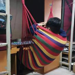 Rede de acampamento da lona durável, cadeira do balanço do curso, cama de suspensão, cama exterior dobro com saco - Image 3