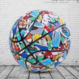Bola de basquete antiderrapante para adultos, bola de rua, resistente ao desgaste, treinamento interno e externo, alta insuflável, tamanho oficial 7 - Image 5