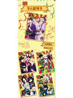 HUNTER×HUNTER Coleção Cards, Hobby Figures, Table Battle Game Card, Booster Box, Kids Toy Presentes, Atacado, Novo - Image 5