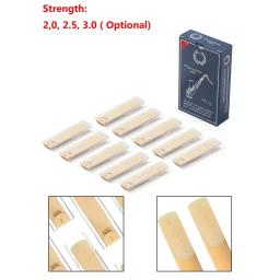 Bb Tenor Saxofone Reeds, Sax Reed Parts, Acessórios para Instrumentos Musicais, Alta Qualidade, Durável, Sólido, Força 2.0, 2.5, 3.0, 10Pcs - Image 2