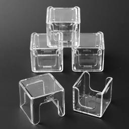 Suporte De Armazenamento De Giz De Bilhar Caixa De Plástico Acrílico, Carom Pool 1 Standard, Cubo De Giz, Snooker, Acessórios de bilhar - Image 4