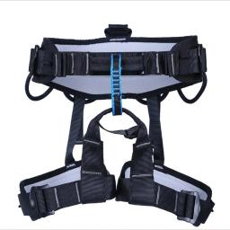Arnês profissional para escalada, meio corpo, segurança, rapel, montanhismo, resgate, equipamento de proteção contra quedas - Image 1