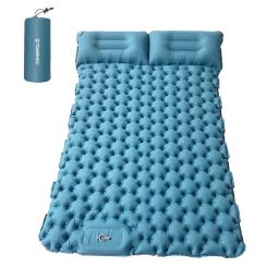 Colchão inflável ultraleve com travesseiro de ar, Almofada de dormir ao ar livre, Cama dobrável para acampar, caminhadas e mochila - Image 1