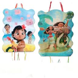 Disney Cartoon Moana Tema Pinata Brinquedos, Kids Favors, Feliz Aniversário Eventos Decorações Do Partido, DIY, 1Pc Lot - Image 1