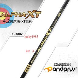 PANDARUS-Pure Carbon Archery Arrow Shaft, Alpha-X Series, Correias, ID 4.2mm, Correias-+ 0,006, SP400-SP1000, 12pcs - Image 4