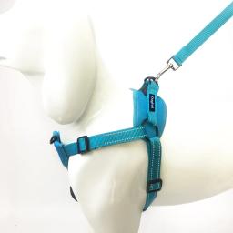 Ajustável Nylon Pet Chest Harness, Puppy Dog Collar, Pet Acessórios Suprimentos, Terno de luxo - Image 4